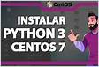 Como instalar python 3 no centos 7